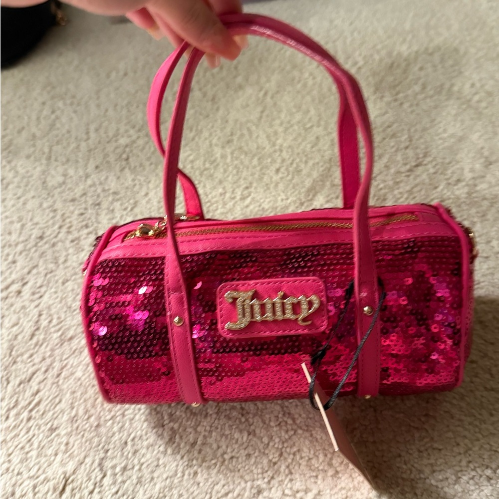 Juicy Couture Fuchsia Sequin Mini Bag